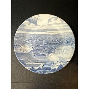 Vintage Niagara Falls Souvenir Plate 7" Meakin England